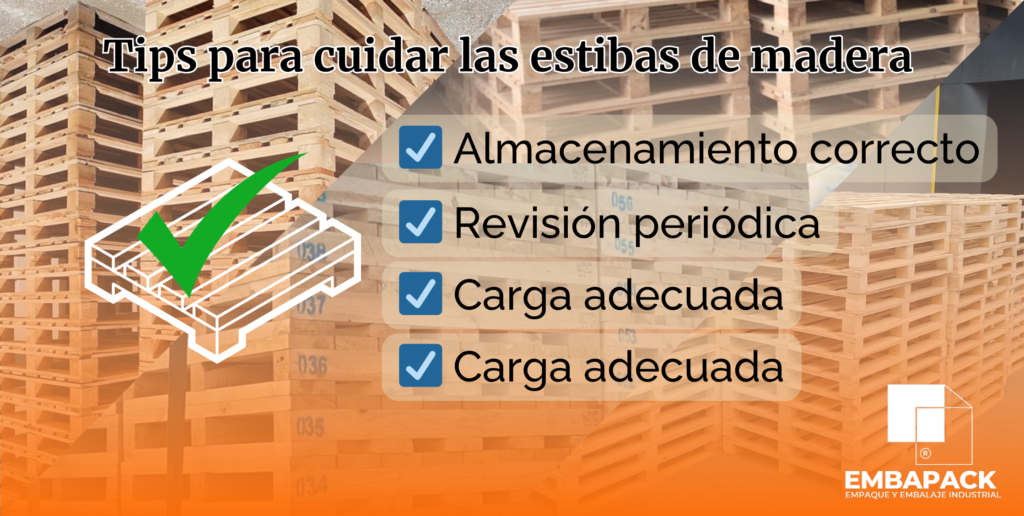 Tips para cuidar las estibas de madera